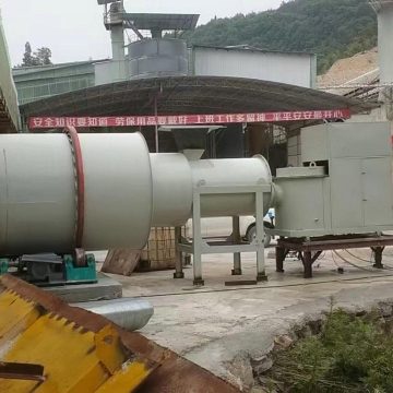 Stainless Steel Rotary Drum Dryer for Sand Drying (15-20 Tons Capacity)