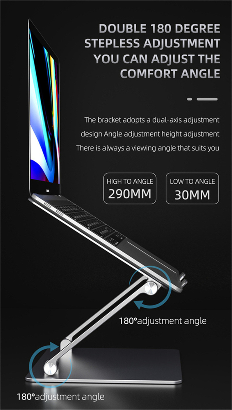 Computer Laptop Holder Fast Heat Dissipation Hollow Design