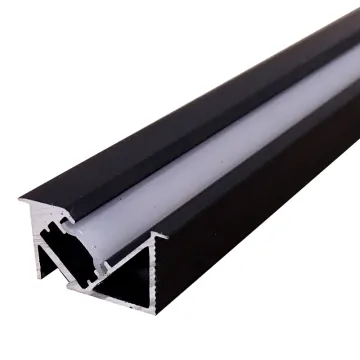 LED Slotted 45 Degree Oblique Light Bar for Cabinets and Wardrobes