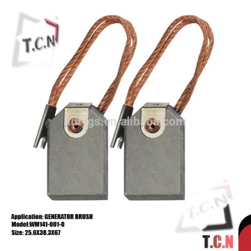 high quality generator carbon brush spare parts for generator