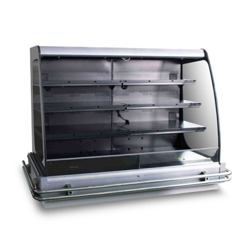 1875mm semi-vertical meat display showcase