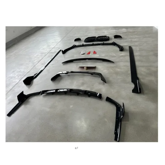 Black Knight Aero Kit: ABS Parts for BMW X7 G07 - Front Lip Splitter, Rear Diffuser, Spoiler