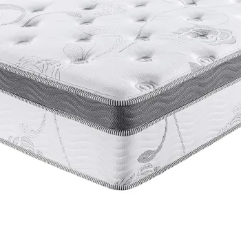 Luxury Cooling Mattress: Comfortable Queen/King Size 12 Inch Memory Foam with Euro Pillow Top