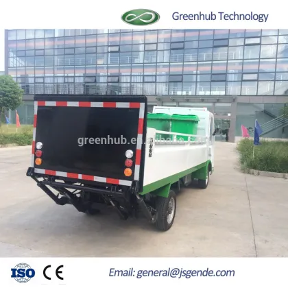 GD-4208 Four-wheel ten barrel's garbage can carrier car