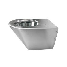 stainless steel toilet bowl