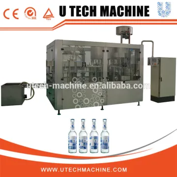 Active Carbon Filter Bottled Alkaline Water Filling Machine