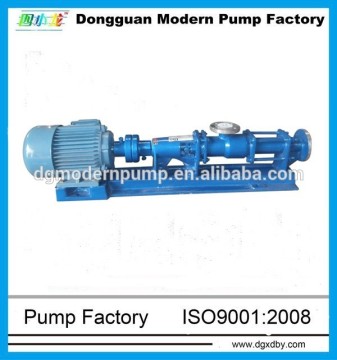 G series horizontal screw pump for ketchup or chocolate