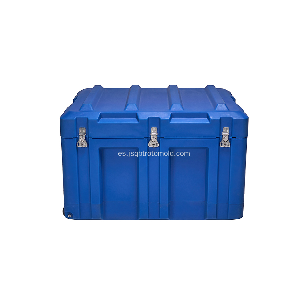 Estuche resistente para equipos rotomoldeado con espuma EVA personalizada