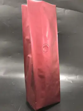 Matte Red Side Gusset Coffee Bag