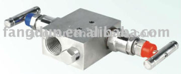 2 valve manifold,instrumentation valve,gauge manifolds,manifold block