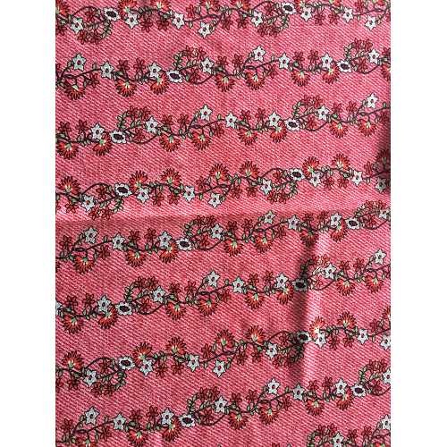 Denim Flower Rayon Poplin Shuttle 45S Printing Fabric