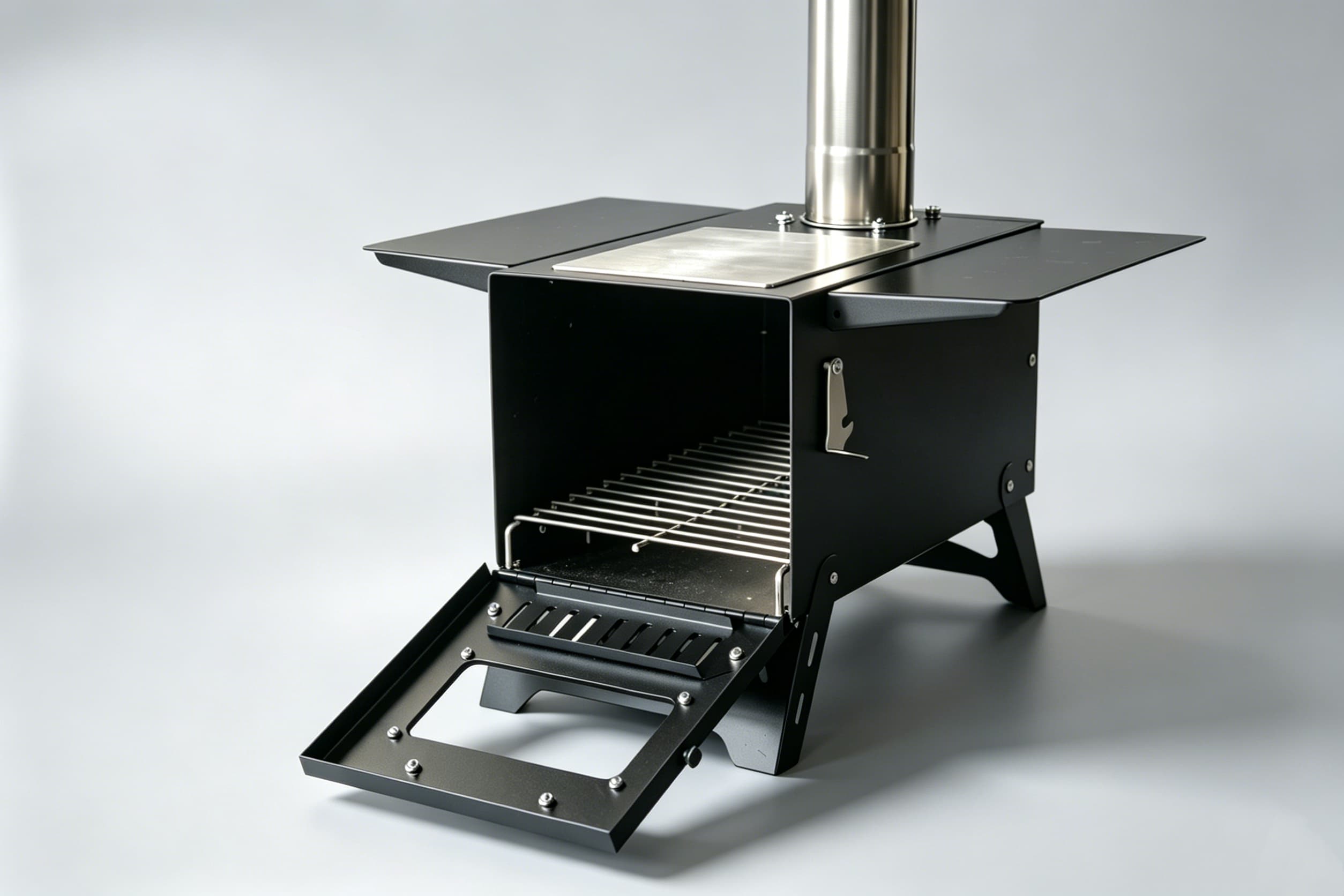 Empty Wood Stove