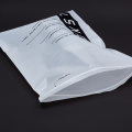 Biodegradable zip lock bag for clothing