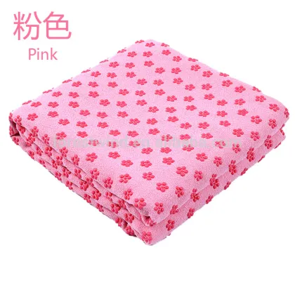 Hot Sale Customized Print Microfiber Yoga Mat Manduka