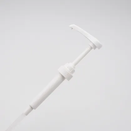 28/400 white syrup pump plastic syrup dispensing pumps