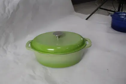 Home cooking cast iron enamel pot for cooking