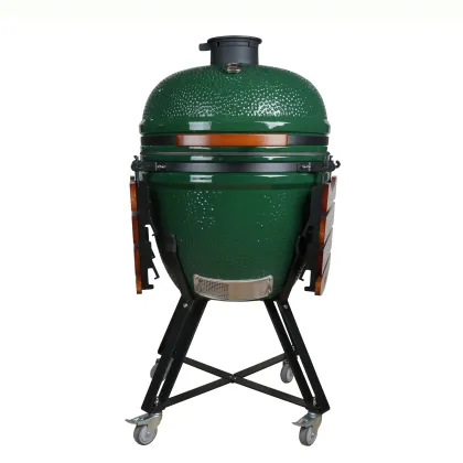 Outdoor Ceramic BBQ: Kamado Joe 23.5 Inch Charcoal Grill