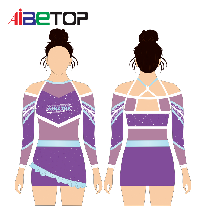 Blue Cheerleading Uniform3