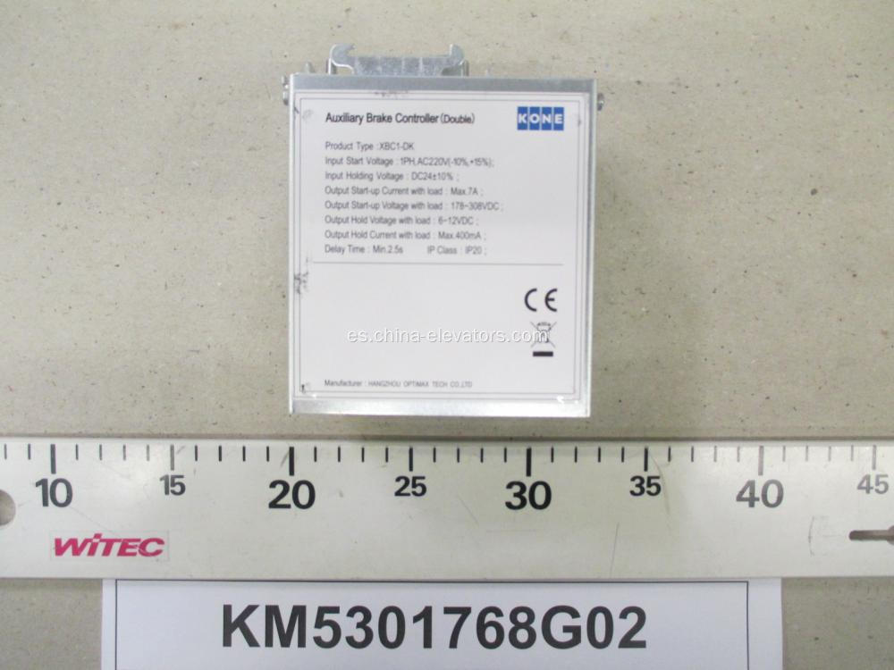 Controlador de freno auxiliar KM5301768G02 para escaleras mecánicas KONE