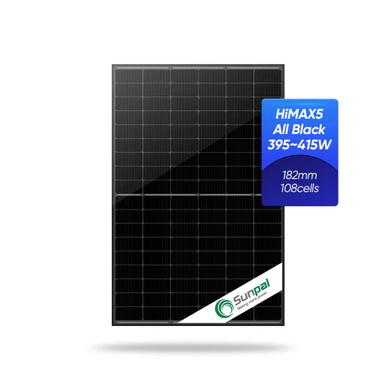 Sunpal All Black 108Cells Half Cut Mono PV Module - Solar Energy Panel Roofing (395W-420W)