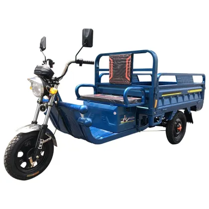 Electric Cargo Tricycle Vending Cart Bike