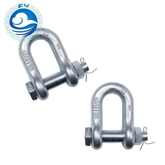G2150 D Type Shackle: High Strength, Durable, Corrosion-Resistant