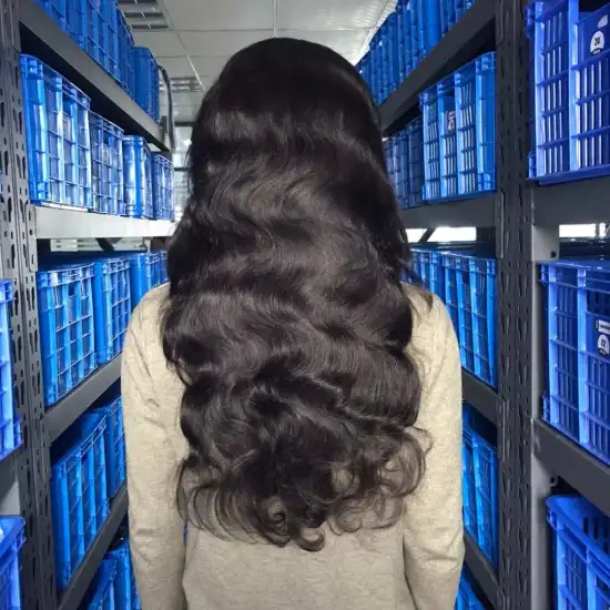 150% 200% Wholesale Wig Vendors Brazilian Natural Hairline HD Lace Wig Human Hair Lace Front Virgin Peruvian Hair Wigs Body Wave