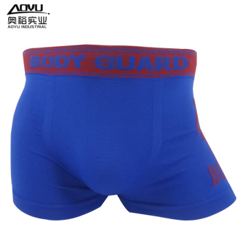 Cueca de alta qualidade boxer sem costura