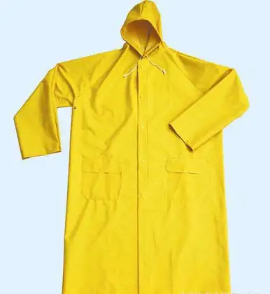 polyester plastic raincoat fashional