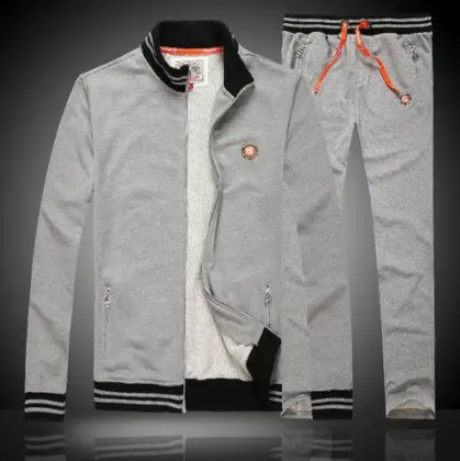 2014 men's casual suit, fashion suit sport clothing sets, fashion suit clothing sets Kenzo JC D&G for men