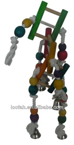 swing wooden Bird Toys