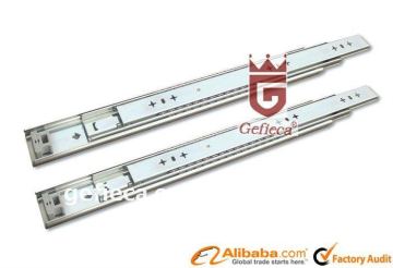 53mm width 3 fold full extension ball bearing heavy load slide