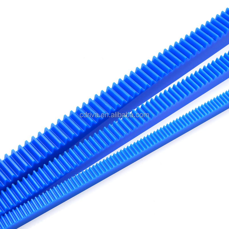 Directly Selling Rack Gear: Black and Blue Nylon Gear Racks for Sliding Gates