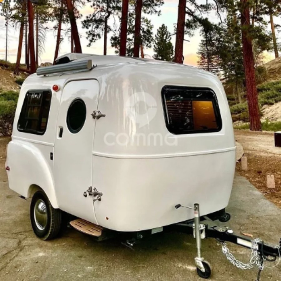 Remorque de voyage en aluminium Caravan Mobile House moderne