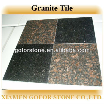 Tan brown granite tile