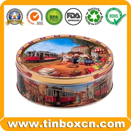 Biscuit Cookies Tin Box