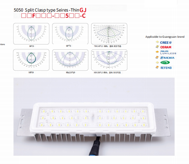 5050 Split Clasp Type Seires Thin Led Module