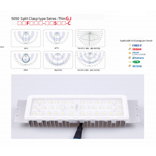 LED module 5050 Split Clasp LED Street Light module Supplier