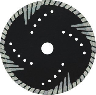 Sintered hot-pressed segmented bevel blade