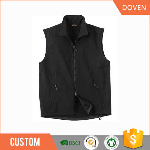 Custom men casual winter staff uniform jackets vest