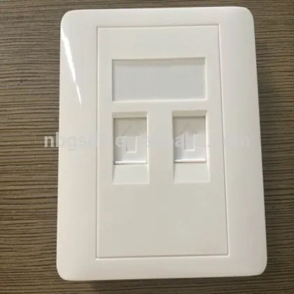 Clipsal Face Plate Manufactor RJ45 RJ11 Faceplate High Quality