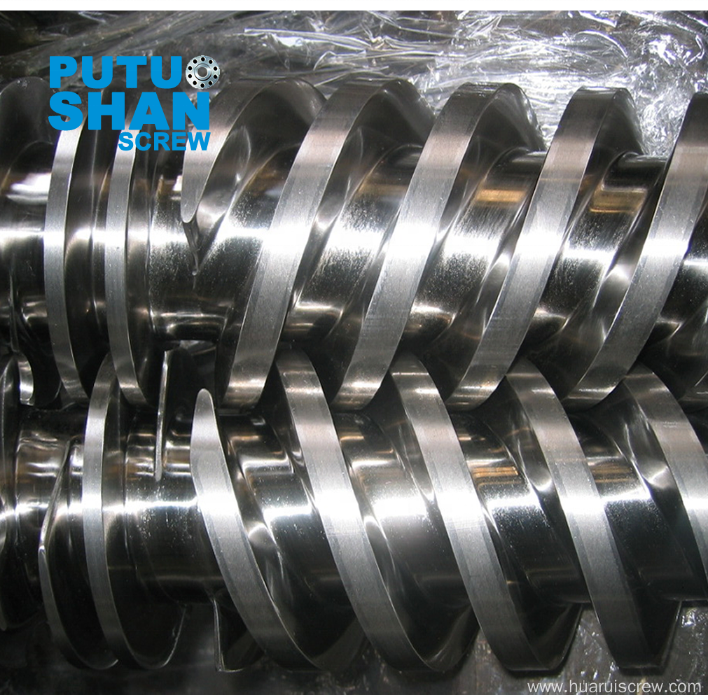 Bimetallic extrusion screw barrel for extruder machine