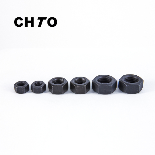 DIN 934 Grad 12 Hex Nuts Black Oxide Finish