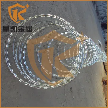 razor barbed wire mesh fence