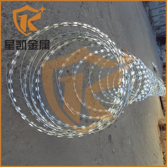 razor barbed wire mesh fence