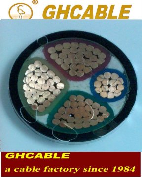 ISO CE SAA SASO CERTIFICATION 4 CORE XLPE INSULATED CABLE POWER