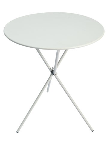 60cm Metal Folding Round 3-Leg Table