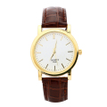 Nouvelle arrivée femmes cuir Quartz montre-bracelet