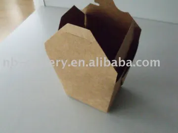 kraft paper pasta box