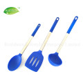 New Design Soft Handle Silicone Kitchen Utensils